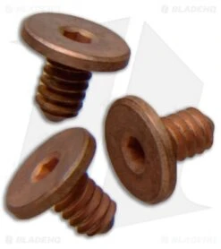 Hinderer Knives 3" XM-18 Parts Kit - Copper Plated -Benchmadess Zone Hinderer XM 18 Parts Kit Copper K0151102CU BHQ 52489 jr part 5