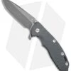 Hinderer Knives XM-18 3.5 Spear Point Flipper Gray G-10 (Battle Anthracite) -Benchmadess Zone Hinderer XM 18 SP Gray G 10 Battle Anthracite BHQ 72000 jr
