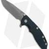 Hinderer Knives XM-18 3.5 Spear Point Knife Black/Blue G-10 (Working) -Benchmadess Zone Hinderer XM 18 Spear Point Black Blue G 10 Working BHQ 52491 jr 2
