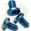 Hinderer Knives XM-18 3.5" Handle Screws Set - Blue Anodized -Benchmadess Zone Hinderer XM 18 Torx Screws Blue Ano BHQ 67352 jr