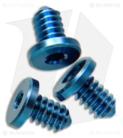 Hinderer Knives XM-18 3.5" Handle Screws Set - Blue Anodized