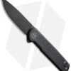 WE Knife Co. Charith Frame Lock Knife Black Ripple Ti (3" Black SW) WE20056-1