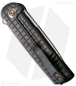 WE Knife Co. Charith Frame Lock Knife Flame Frag Ti (3" BB) WE20056B-2 -Benchmadess Zone WE Carith Flamed Frag BB jr side