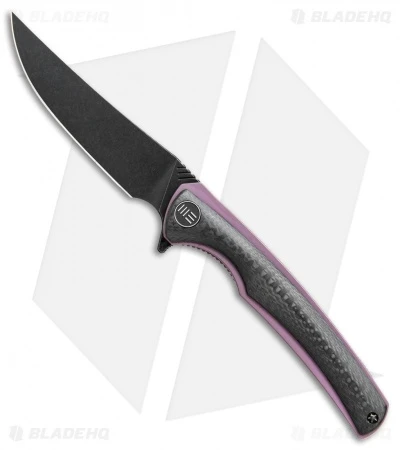 WE Knife Co. 704CF-F Liner Lock Knife CF/Purple Ti (3.6" Black Stonewash) 3 WE Knife Co. 704CF-F Liner Lock Knife CF/Purple Ti (3.6" Black Stonewash)
