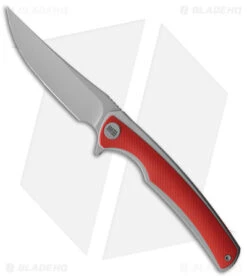 WE Knife Co. 704XR Liner Lock Knife Red G-10 (3.5" Satin)