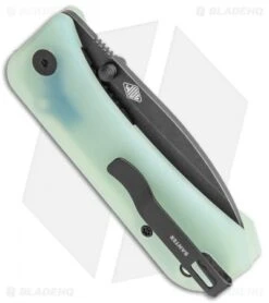 WE Knife Co. Banter 20CV Knife Natural G-10 (2.9" Black Stonewash) -Benchmadess Zone WE Knife Co Banter 20CV Natural G 10 Black SW 2004C BHQ 115319 jr side