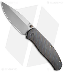 WE Knife Co. Esprit Frame Lock Knife Flamed Titanium (3.25" BB) WE20025B-B