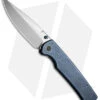 WE Knife Co. Evoke Frame Lock Knife Blue Titanium (3.48" BB 20CV) WE21046-3