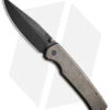 WE Knife Co. Evoke Frame Lock Knife Bronze Titanium (3.48" BW 20CV) WE21046-2
