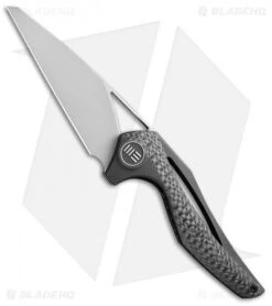 WE Knife Co. Isham ÃternA Integral Folding Knife CF/Black Ti (3.25" BB) Aeterna