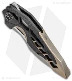 WE Knife Co. Isham Arrakis Folding Knife 906CF-A + Mystery CIVIVI Knife -Benchmadess Zone WE Knife Co Isham Arrakis 906CF A plus Mystery CIVIVI BHQ 131767 jr arrakis spine