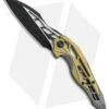 WE Knife Co. Isham Arrakis Knife Gold/Gray Titanium (3.5" Two-Tone) 906A