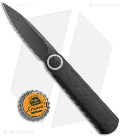 WE Knife Co. Lundquist Eidolon Drop Point Knife Black G-10 (2.9" Black SW) 6 WE Knife Co. Lundquist Eidolon Drop Point Knife Black G-10 (2.9" Black SW) - Image 4