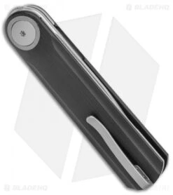 WE Knife Co. Lundquist Eidolon Drop Point Liner Lock Knife Black G-10 (2.9" SW) -Benchmadess Zone WE Knife Co Lundquist Eidolon DP LL Black G 10 SW BHQ 120910 jr side