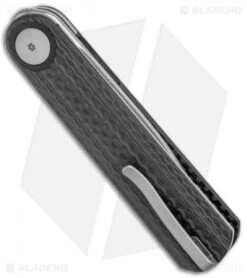 WE Knife Co. Lundquist Eidolon Drop Point Liner Lock Knife CF (2.9" SW) -Benchmadess Zone WE Knife Co Lundquist Eidolon DP LL CF SW BHQ 126380 jr side 2