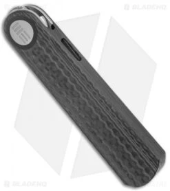 WE Knife Co. Lundquist Eidolon Drop Point Liner Lock Knife CF (2.9" SW) -Benchmadess Zone WE Knife Co Lundquist Eidolon DP LL CF SW BHQ 126380 jr spine