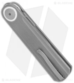 WE Knife Co. Lundquist Eidolon Dagger Liner Lock Knife Gray G-10 (2.9" SW) -Benchmadess Zone WE Knife Co Lundquist Eidolon Dagger LL Gray G 10 SW BHQ 120909 jr side