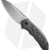 WE Knife Co. Makani Frame Lock Knife Gray Ti Alum/CF (3" Satin) WE21048B-2