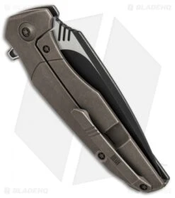 WE Knife Co. Nitida Frame Lock Knife Bronze Ti/CF (3.5" Black SW) 707C -Benchmadess Zone WE Knife Co Nitida bronze ti cf black sw 707C BHQ 72348 er side