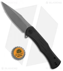 WE Knife Co. Primoris Frame Lock Knife Black Titanium (3.5" Stonewash) -Benchmadess Zone WE Knife Co Primoris FL Black Ti SW WE20047A 2 BHQ 135788 jr bottlecap