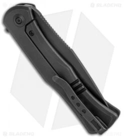 WE Knife Co. Primoris Frame Lock Knife Black CF/Titanium (3.5" Black Stonewash) -Benchmadess Zone WE Knife Co Primoris FL CF Ti Black SW WE20047B 1 BHQ 135790 jr side