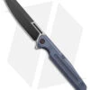 WE Knife Co. Reiver Frame Lock Knife Blue Titanium (3.97" BSW) WE16020-4 -Benchmadess Zone WE Knife Co Reiver FL Blue Ti BW TT BHQ 174407 jr