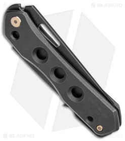 WE Knife Co. SNECX Vision R Superlock Knife Black Titanium (3.5" Black SW) -Benchmadess Zone WE Knife Co SNECX Vision R Superlock Black Ti Black SW BHQ 151741 jr side