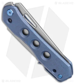 WE Knife Co. SNECX Vision R Superlock Knife Blue Titanium (3.5" BB) WE21031-3 -Benchmadess Zone WE Knife Co SNECX Vision R Superlock Blue Ti BB BHQ 151743 jr side