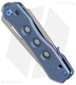 WE Knife Co. SNECX Vision R Superlock Knife Blue Titanium (3.5" BB) WE21031-3 -Benchmadess Zone WE Knife Co SNECX Vision R Superlock Blue Ti BB BHQ 151743 jr spine