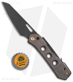 WE Knife Co. SNECX Vision R Superlock Knife Bronze Titanium (3.5" Black SW) -Benchmadess Zone WE Knife Co SNECX Vision R Superlock Bronze Ti Black SW BHQ 151744 jr bottlecap