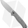 WE Knife Co. Seer Frame Lock Knife Gray Titanium (3.5" Satin)