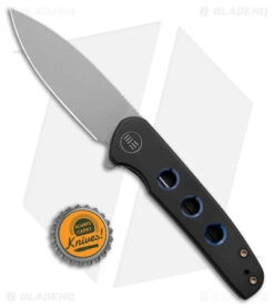 WE Knife Co. Shakan Frame Lock Knife Black Titanium (2.97" SW) WE20052B-1 -Benchmadess Zone WE Knife Co Shakan FL Black Ti SW BHQ 174409 jr bottlecap