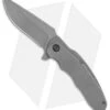 WE Knife Co. Skreech Flipper Knife Gray Ti (3.3" Stonewash) 2014B