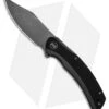 WE Knife Co. Snick Frame Lock Knife Gray Ti/Black G-10 (3.5" Stonewash) -Benchmadess Zone WE Knife Co Snick Frame Lock Knife Gray Ti Black G 10 3in 5cm Stonewash BHQ 137723 td