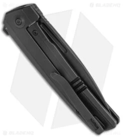 WE Knife Co. Speedster Frame Lock Knife Black Titanium (3.5" Black SW) 21021B-2 -Benchmadess Zone WE Knife Co Speedster FL Black Ti Black SW BHQ 144131 jr side