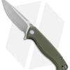 WE Knife Co. Streak Liner Lock Knife Green G-10 (3.4" Stonewash) 818E -Benchmadess Zone WE Knife Co Streak LL Green G 10 SW 818E BHQ 92532 jr