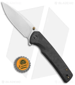 WE Knife Co. Subjugator Frame Lock Knife Marble Carbon Fiber (3.5" Satin) 9 WE Knife Co. Subjugator Frame Lock Knife Marble Carbon Fiber (3.5" Satin) -Benchmadess Zone WE Knife Co Subjugator FLMarble CF Satin BHQ 139455 jr bottlecap