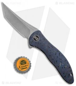 WE Knife Co. Synergy2 Tanto Integral Frame Lock Knife Flamed Ti (3.5" Stonewash) -Benchmadess Zone WE Knife Co Synergy2 Tanto Integral Shedded Flamed Ti Satin 912D A BHQ 98856 jr bottlecap