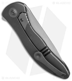 WE Knife Co. Synergy2v2 Integral Gray Titanium (3.49" SW) WE18046D-1 -Benchmadess Zone WE Knife Co Synergy2v2 Knife Integral Gray Ti 3in SW BHQ 145883 td side