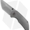 WE Knife Co. Thug Frame Lock Knife Gray Titanium (2.6" Stonewash) -Benchmadess Zone WE Knife Co Thug FL Gray Ti SW 2103B BHQ 120905 jr