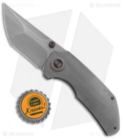 WE Knife Co. Thug Frame Lock Knife Gray Titanium (2.6" Stonewash) -Benchmadess Zone WE Knife Co Thug FL Gray Ti SW 2103B BHQ 120905 jr bottlecap