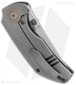 WE Knife Co. Thug Frame Lock Knife Gray Titanium (2.6" Satin) -Benchmadess Zone WE Knife Co Thug FL Ti Satin 2103A BHQ 124961 jr side