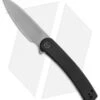 WE Knife Co. Upshot Frame Lock Knife Black Ti (3.5" Polished Bead Blast) 2102A -Benchmadess Zone WE Knife Co Upshot FL Black Ti BB 2102A BHQ 123525 jr