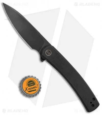 WE Knife Co. Upshot Frame Lock Knife Black Titanium (3.5" Black SW) 2102B 6 WE Knife Co. Upshot Frame Lock Knife Black Titanium (3.5" Black SW) 2102B - Image 4