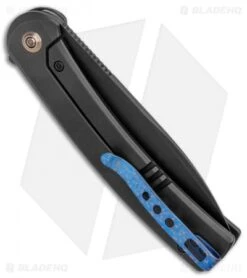 WE Knife Co. Upshot Frame Lock Knife Black Titanium (3.5" Black SW) 2102B 8 WE Knife Co. Upshot Frame Lock Knife Black Titanium (3.5" Black SW) 2102B -Benchmadess Zone WE Knife Co Upshot FL Black Ti Black 2102B BHQ 123526 jr side