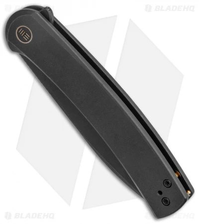 WE Knife Co. Upshot Frame Lock Knife Black Titanium (3.5" Black SW) 2102B 4 WE Knife Co. Upshot Frame Lock Knife Black Titanium (3.5" Black SW) 2102B - Image 2