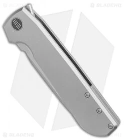 WE Knife Co. Wasabi Frame Lock Knife Titanium (3.8" Hand Satin) 813A -Benchmadess Zone WE Knife Co Wasabi 813A BHQ 86937 er spine