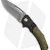 WE Knife Co. Willumsen JIXX Flipper Knife OD Green G-10/Black Ti (3.5" SW) 904A -Benchmadess Zone WE Knife Co Willumsen JIXX Flipper Green G 10 Black Ti SW BHQ 93263 jr