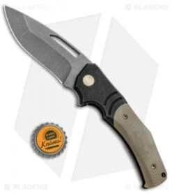 WE Knife Co. Willumsen JIXX Flipper Knife Tan G-10/Black Ti (3.5" SW) 904B -Benchmadess Zone WE Knife Co Willumsen JIXX Tan G 10 Black Ti SW 904B BHQ 93873 jr bottlecap