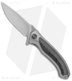 WE Knife Co. Anodyne Integral Frame Lock Knife Gray Ti/CF (2.35" SW) 914A
